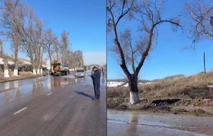 Ұзынағашта 30 тұрғын үйдің іргелес аумағы су астында қалды