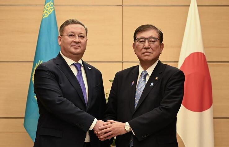 Kazakh Foreign Minister Arrived in Japan on an Official Visit