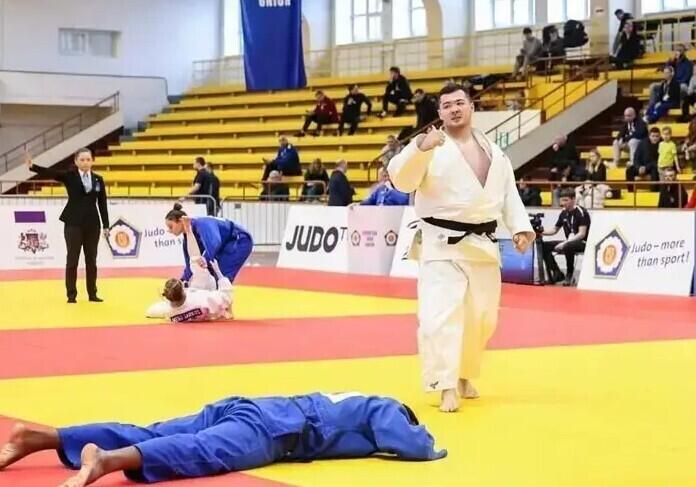 Kazakh judoka wins Riga Senior European Cup 2025 title